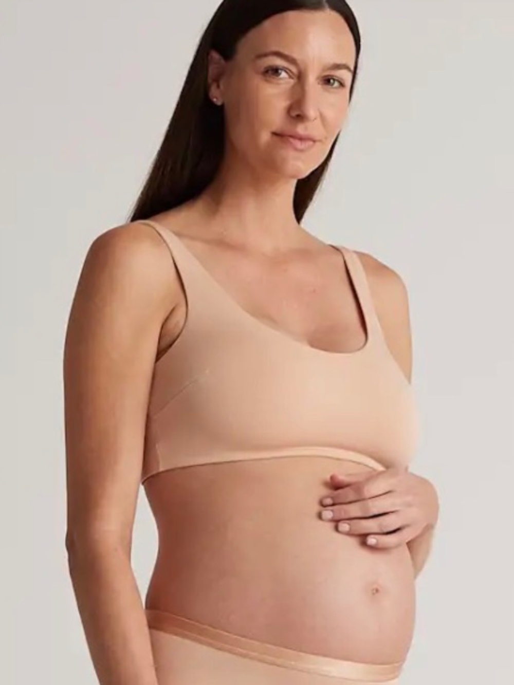 NWT Quince 2 pack micromodal nursing postpartum bra med
